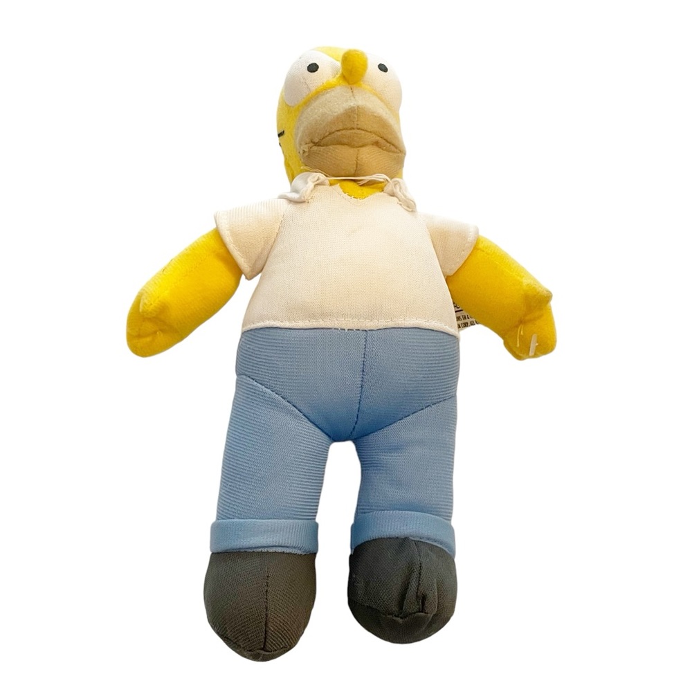 Namco 2005 The Simpsons Homer Stuffed Plush Toy 12" 20th‎ Century Fox Toy